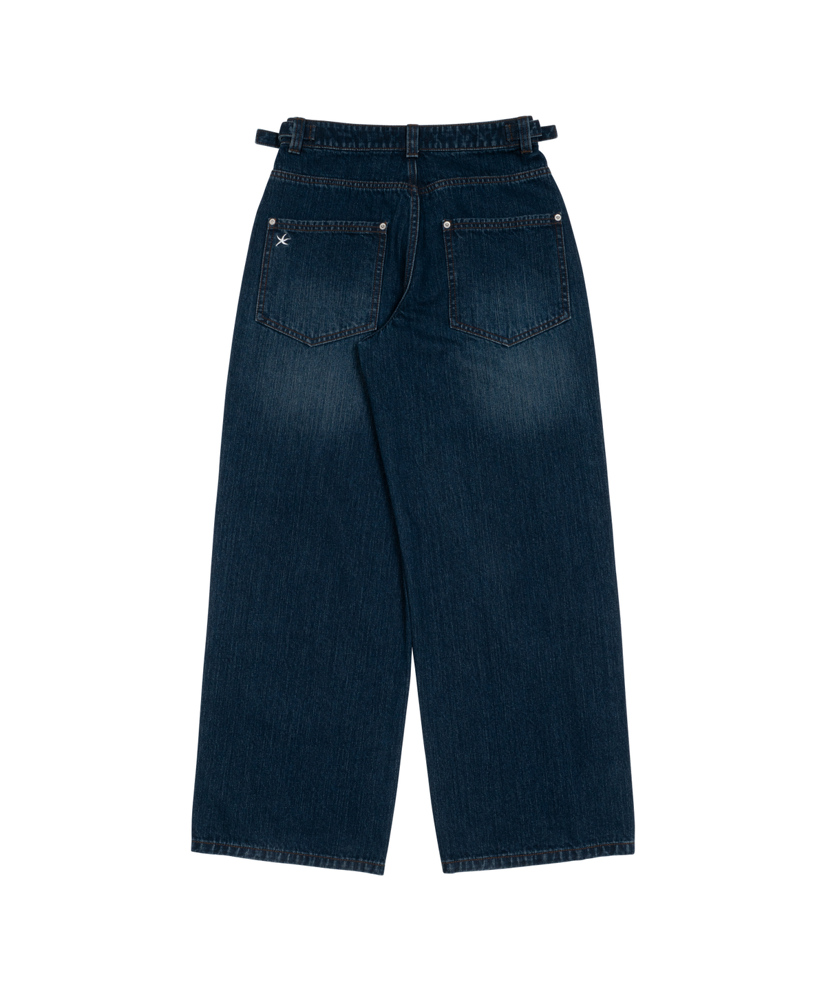 더콜디스트모먼트(THE COLDEST MOMENT) TCM washed denim pants (blue)