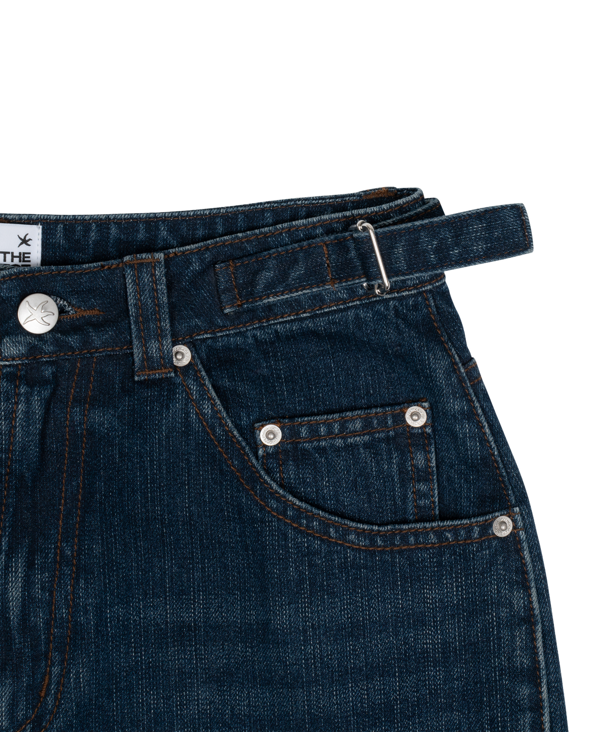 더콜디스트모먼트(THE COLDEST MOMENT) TCM washed denim pants (blue)
