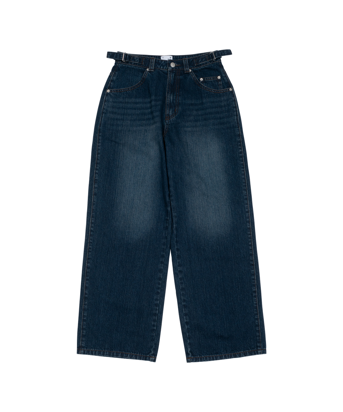 더콜디스트모먼트(THE COLDEST MOMENT) TCM washed denim pants (blue)