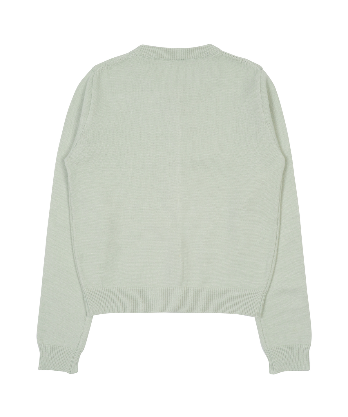 더콜디스트모먼트(THE COLDEST MOMENT) TCM mini logo knit cardigan (mint)