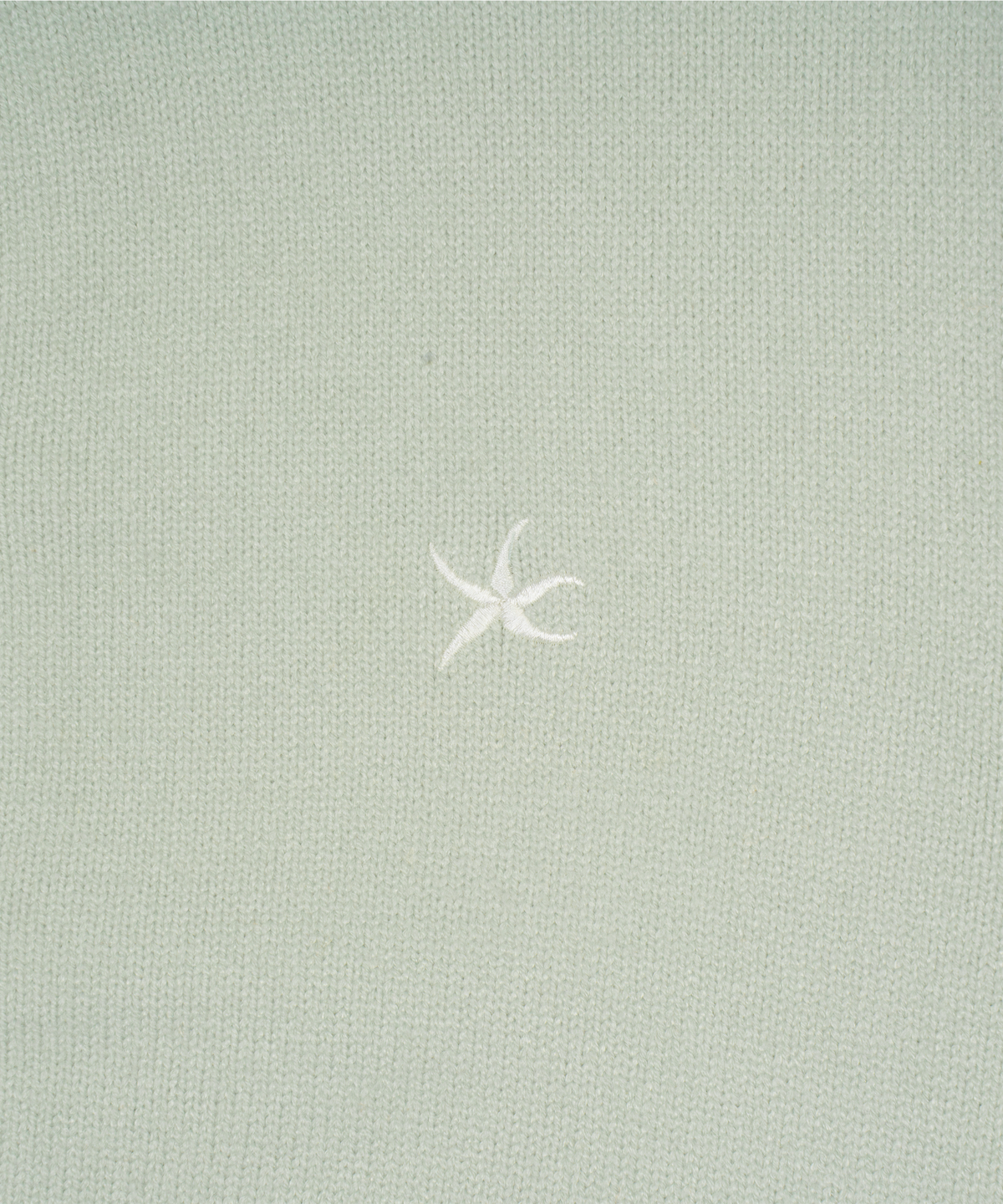 더콜디스트모먼트(THE COLDEST MOMENT) TCM mini logo knit cardigan (mint)