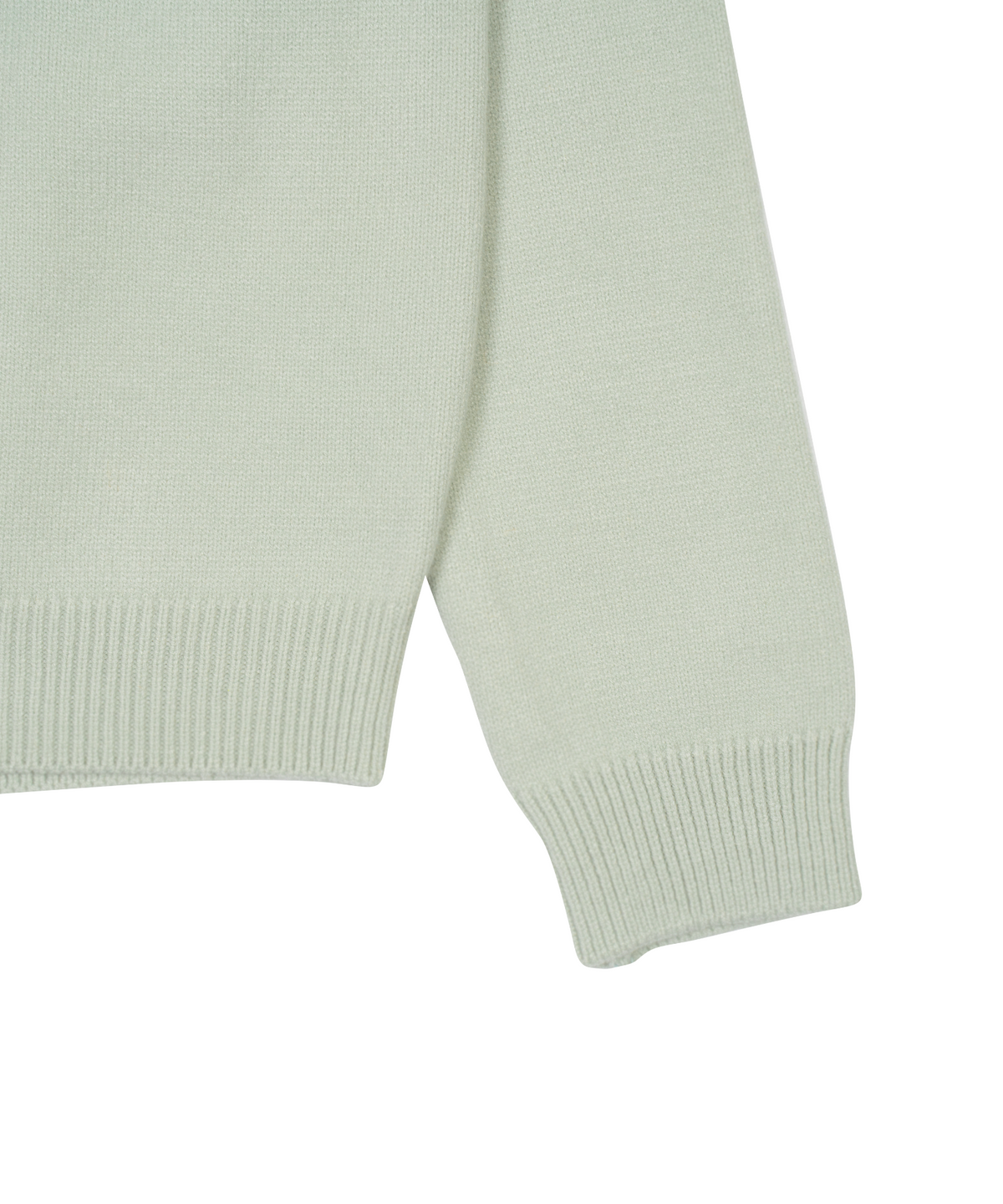 더콜디스트모먼트(THE COLDEST MOMENT) TCM mini logo knit cardigan (mint)