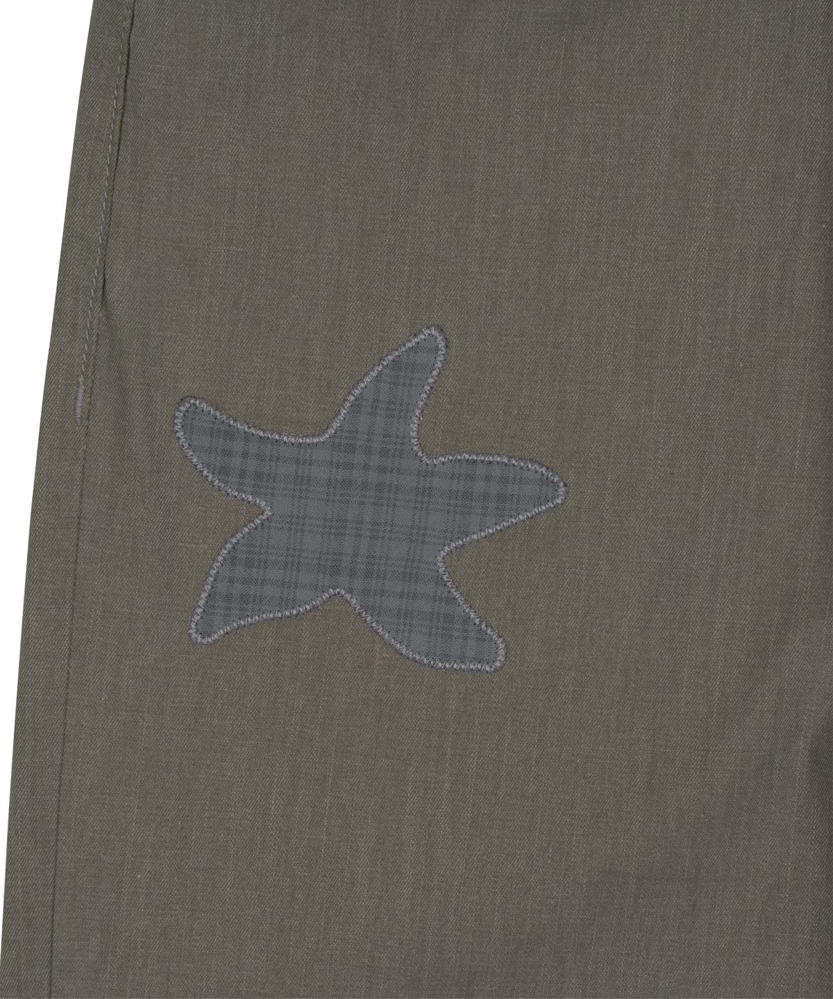 더콜디스트모먼트(THE COLDEST MOMENT) TCM starfish patch pants (khaki beige)