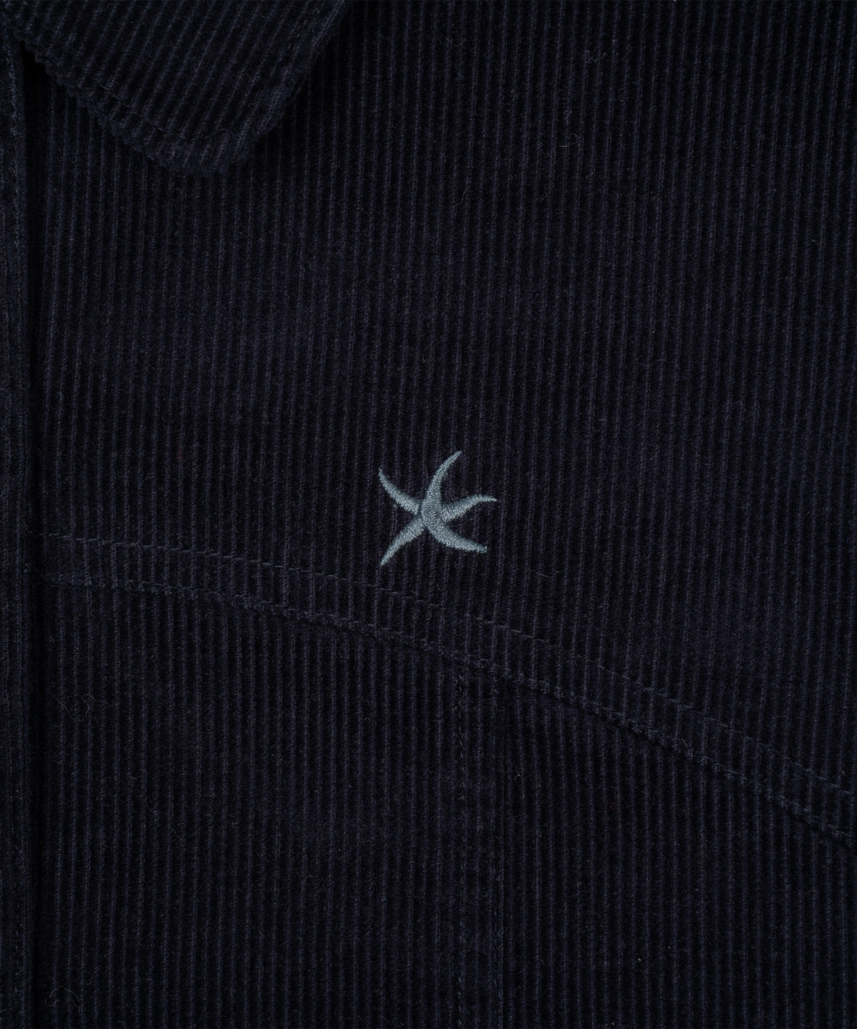 더콜디스트모먼트(THE COLDEST MOMENT) TCM mini logo work jacket (navy)