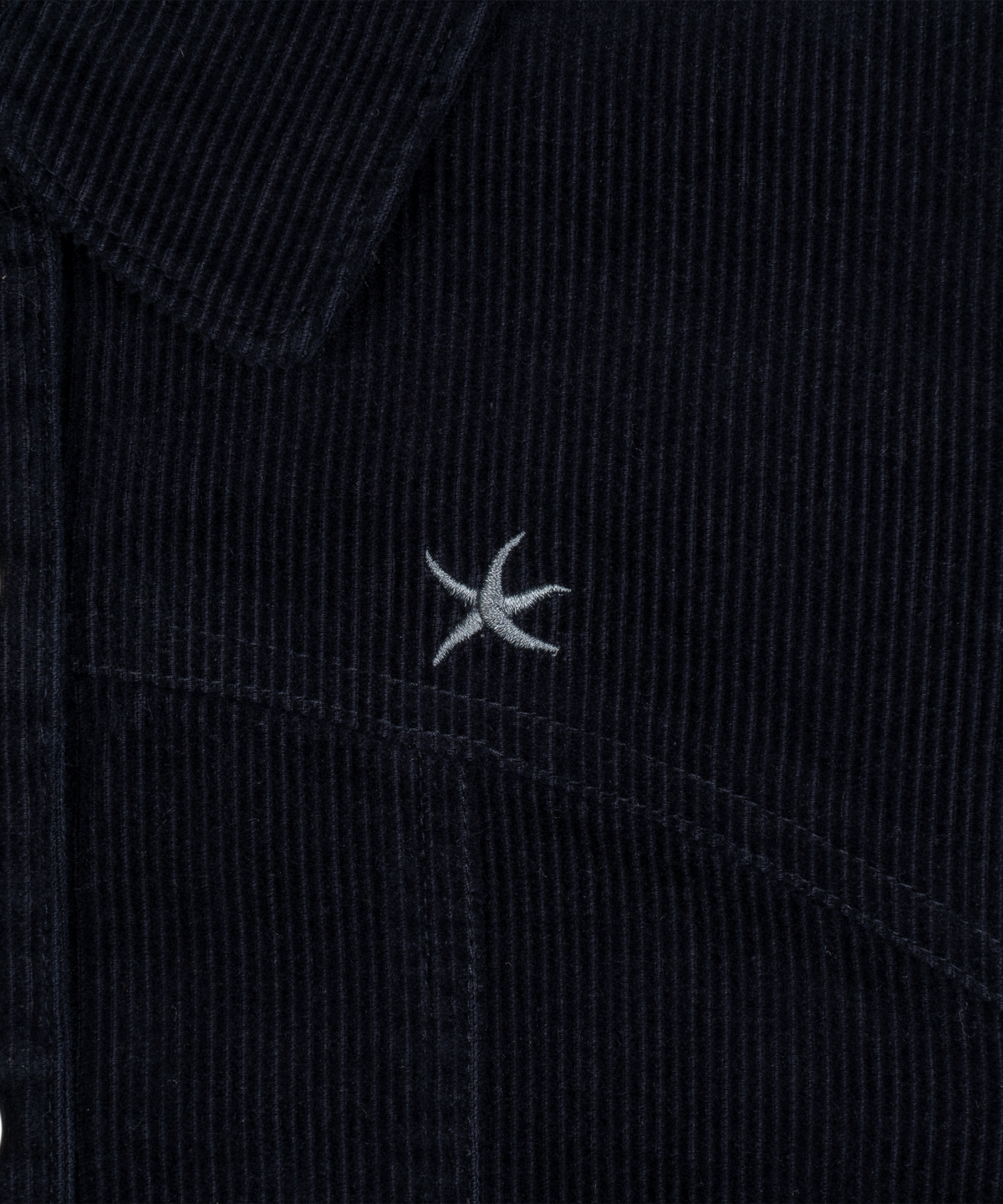 더콜디스트모먼트(THE COLDEST MOMENT) (w) TCM mini logo work jacket (navy)