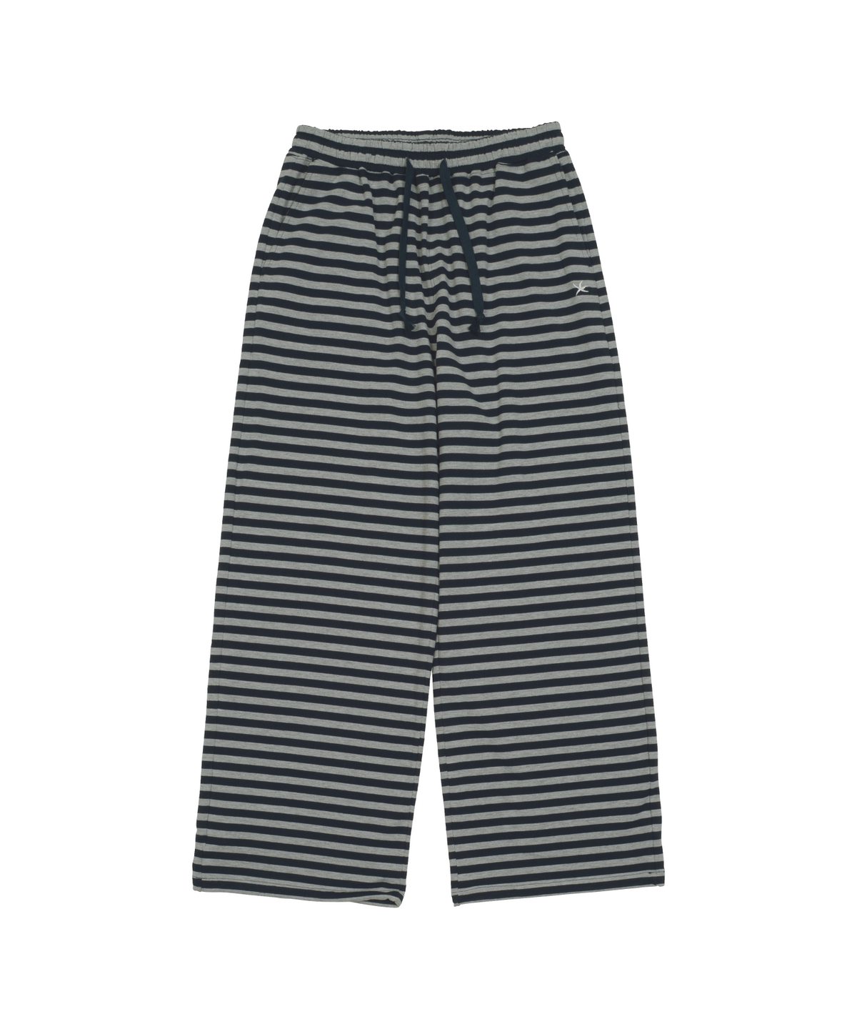 더콜디스트모먼트(THE COLDEST MOMENT) TCM stripe sweat pants (navy/charcoal)