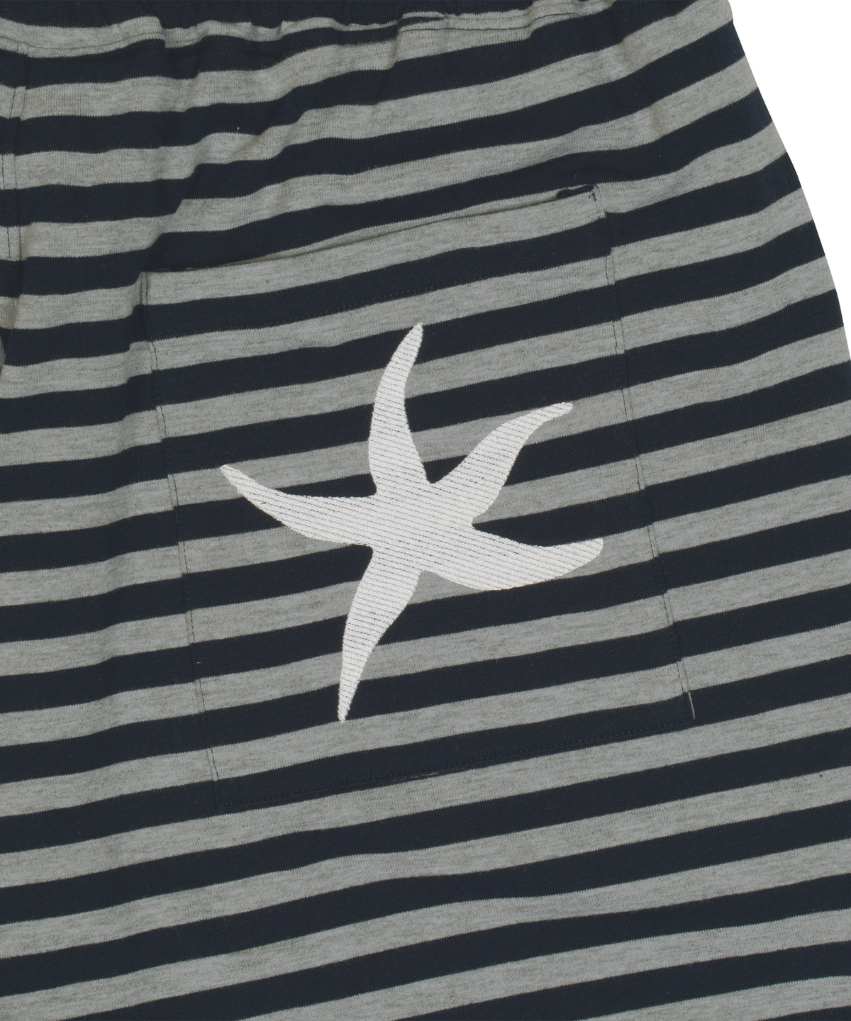더콜디스트모먼트(THE COLDEST MOMENT) TCM stripe sweat pants (navy/charcoal)