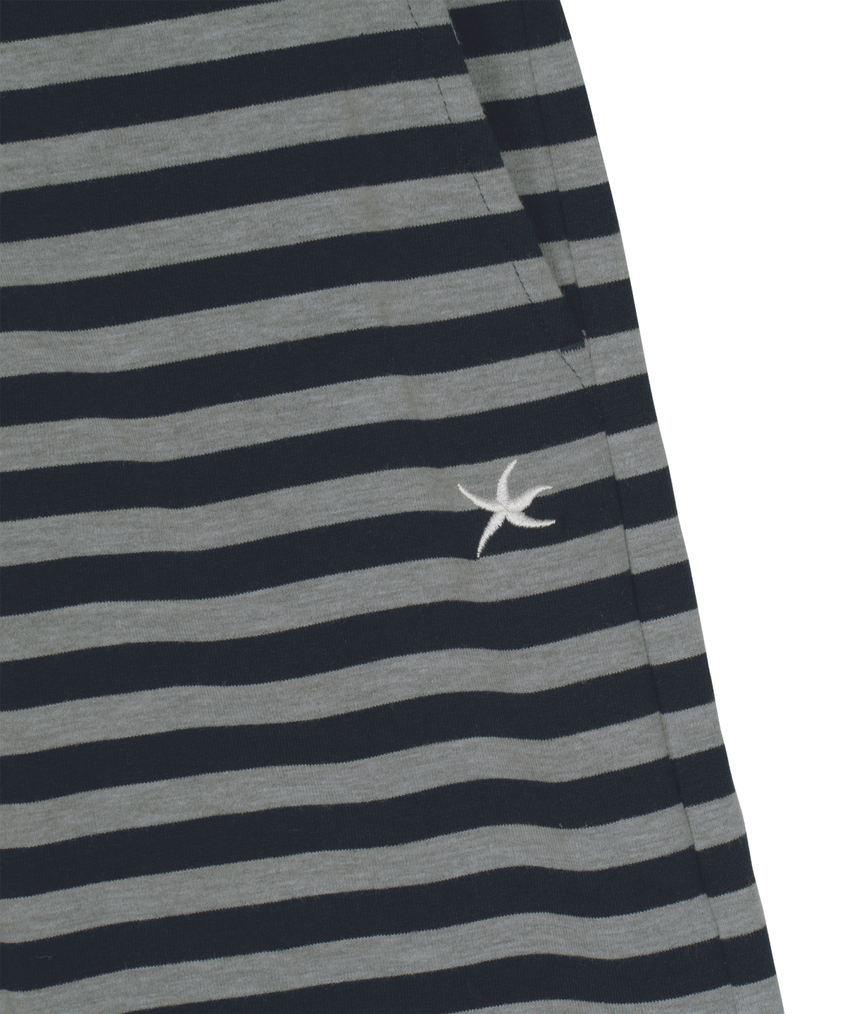 더콜디스트모먼트(THE COLDEST MOMENT) TCM stripe sweat pants (navy/charcoal)
