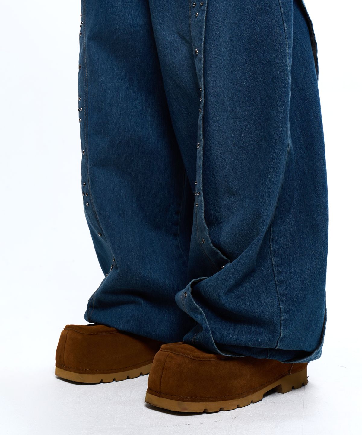 알에스에스씨(RSSC) RIVET BALLOON DENIM PANTS - DENIM