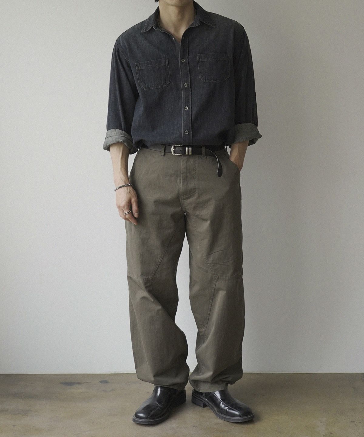 시도(SIIIIDO) PETER CT LINE DOUBLE POCKET PANTS #1