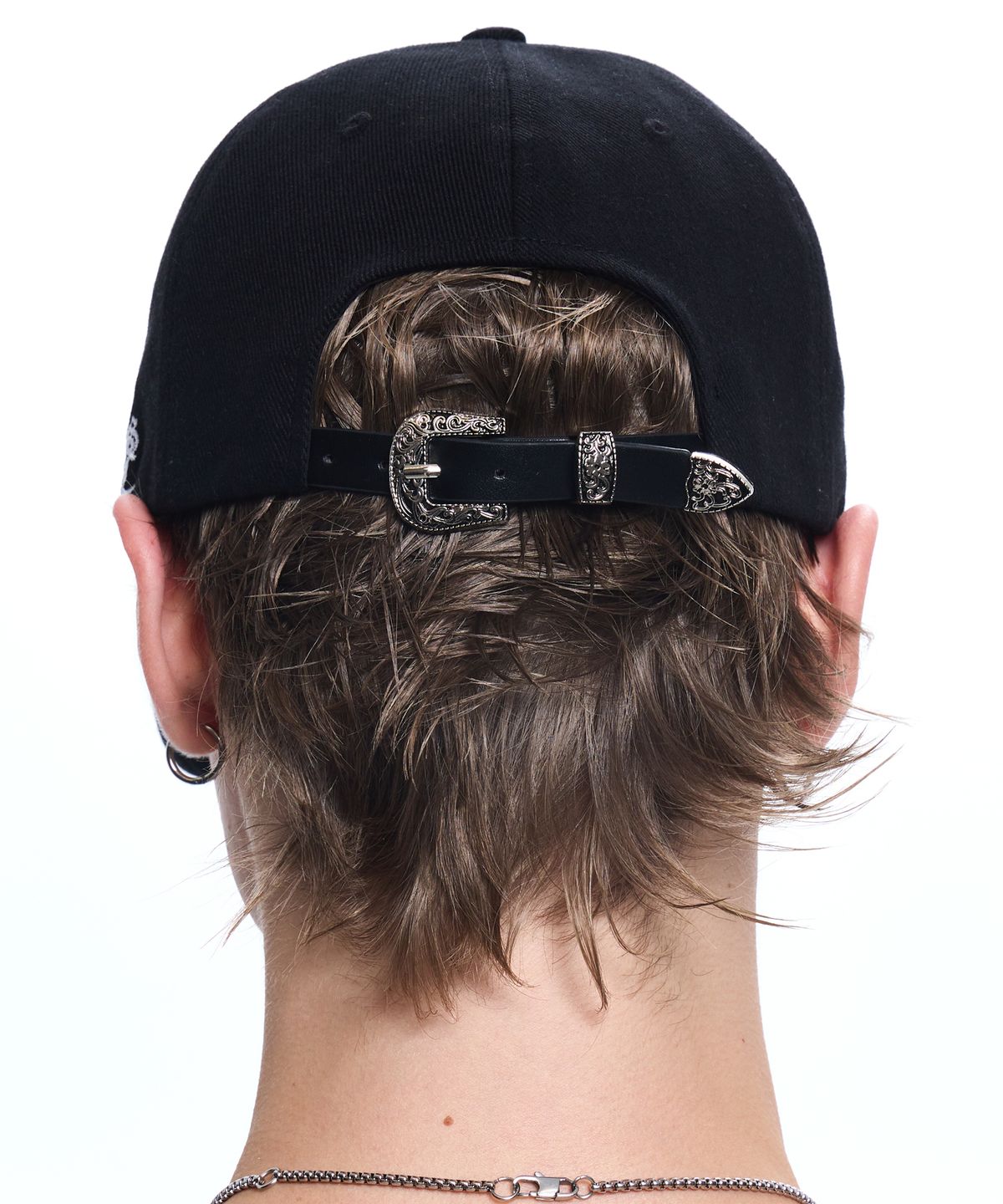 알에스에스씨(RSSC) DENIM PATCHED RIVET BALL CAP - BLACK