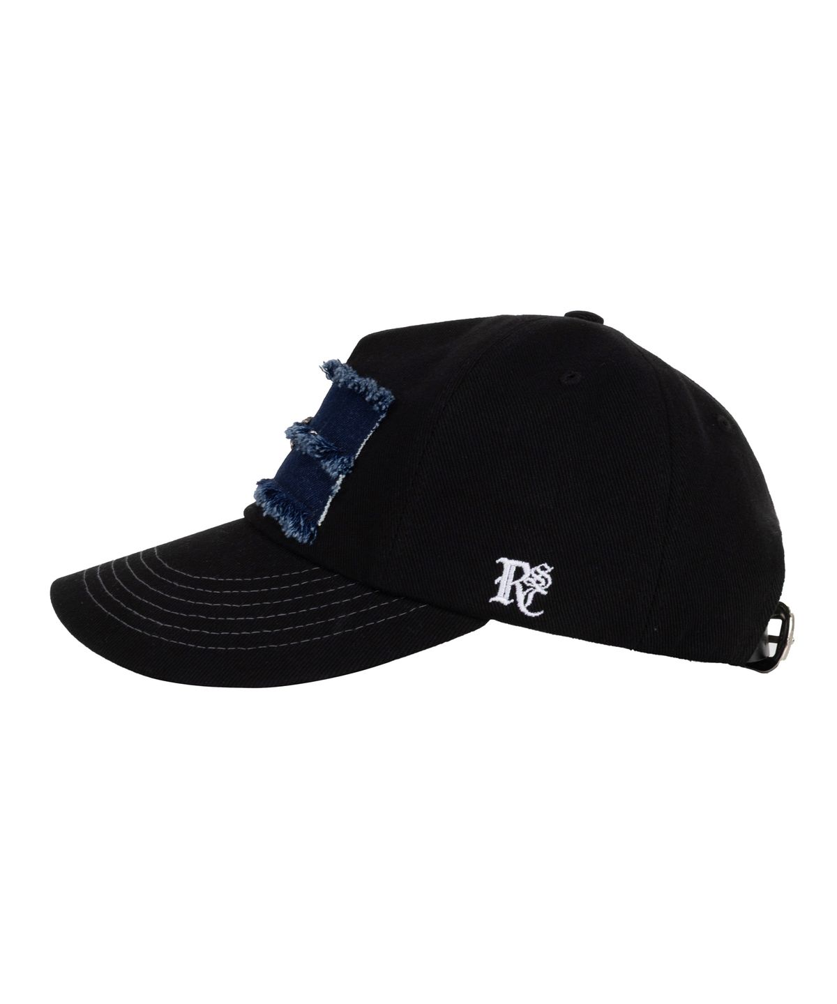 알에스에스씨(RSSC) DENIM PATCHED RIVET BALL CAP - BLACK