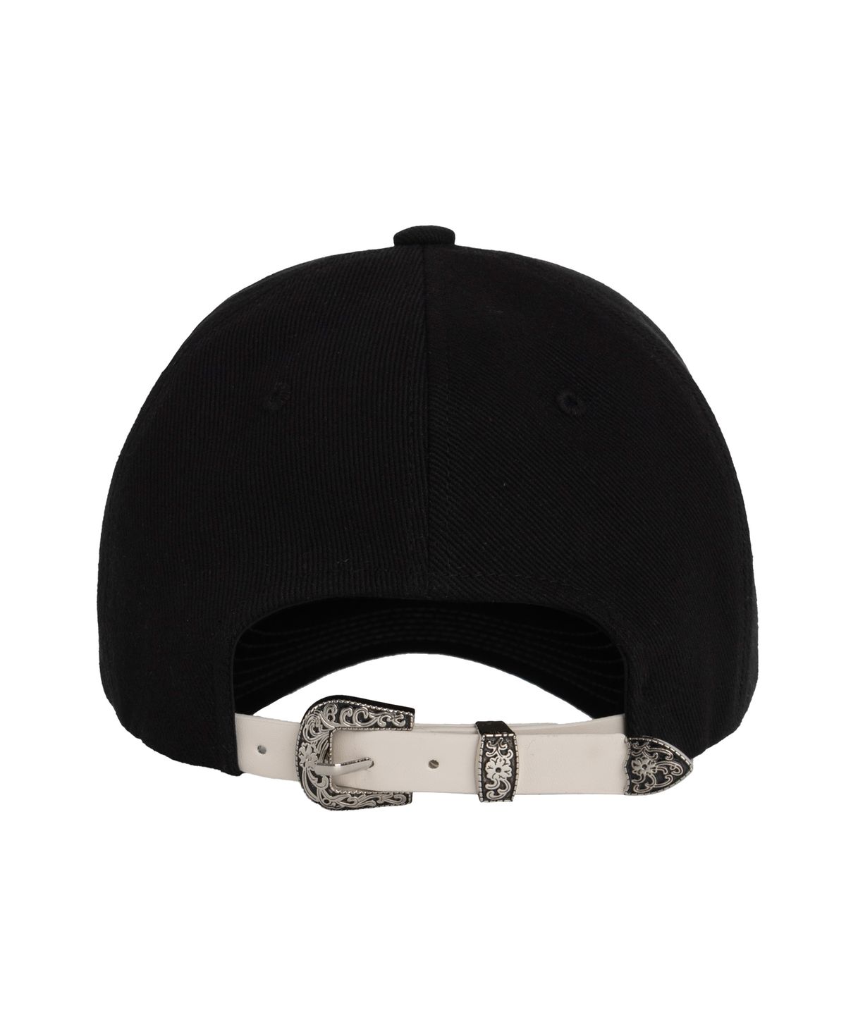 알에스에스씨(RSSC) DENIM PATCHED RIVET BALL CAP - BLACK/IVORY