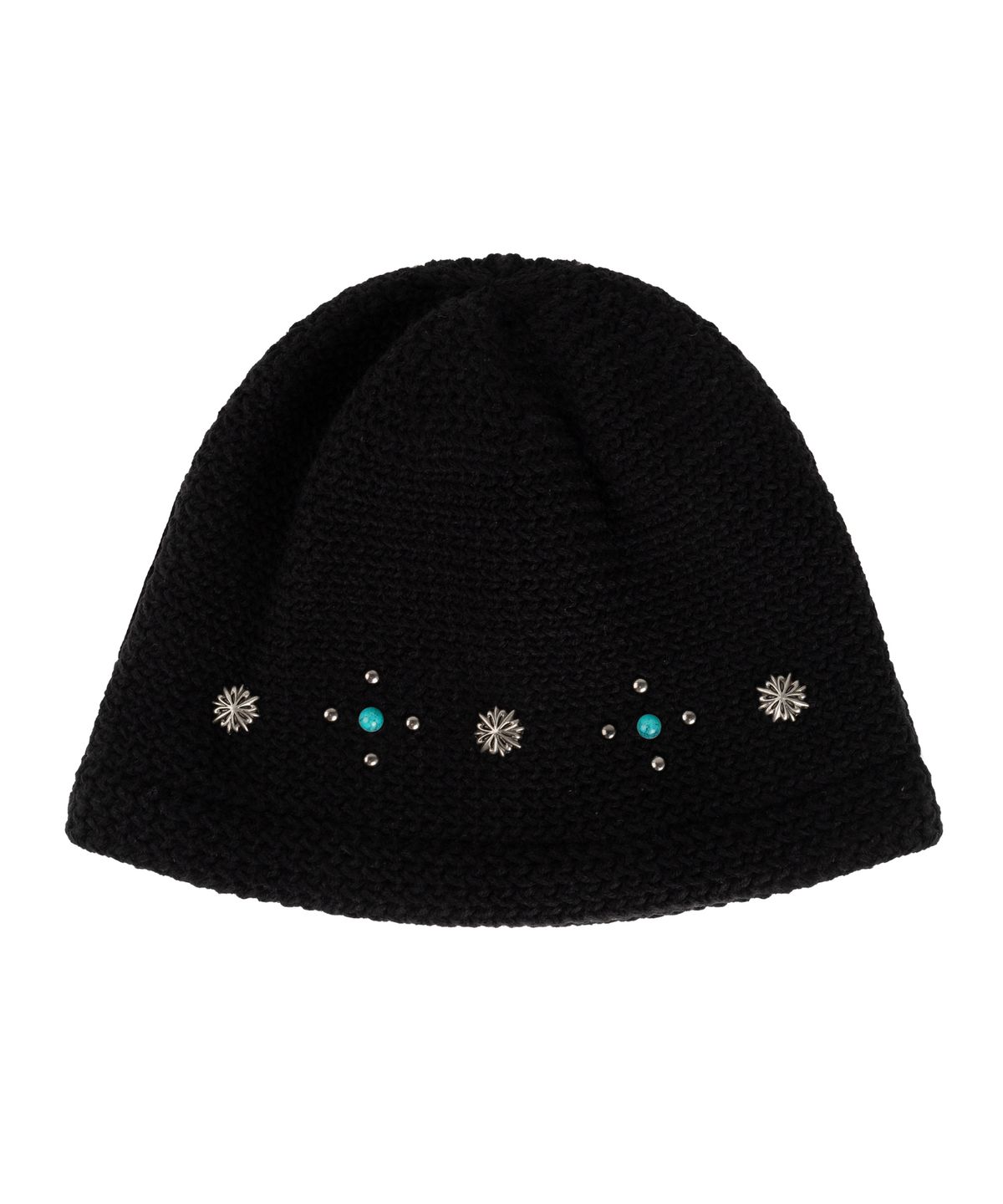 알에스에스씨(RSSC) SUNBURST RIVET KNIT BEANIE - TURQUOISE