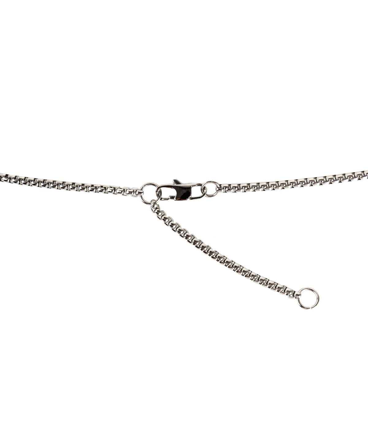 알에스에스씨(RSSC) ENLARGED LOGO NECKLACE - SILVER