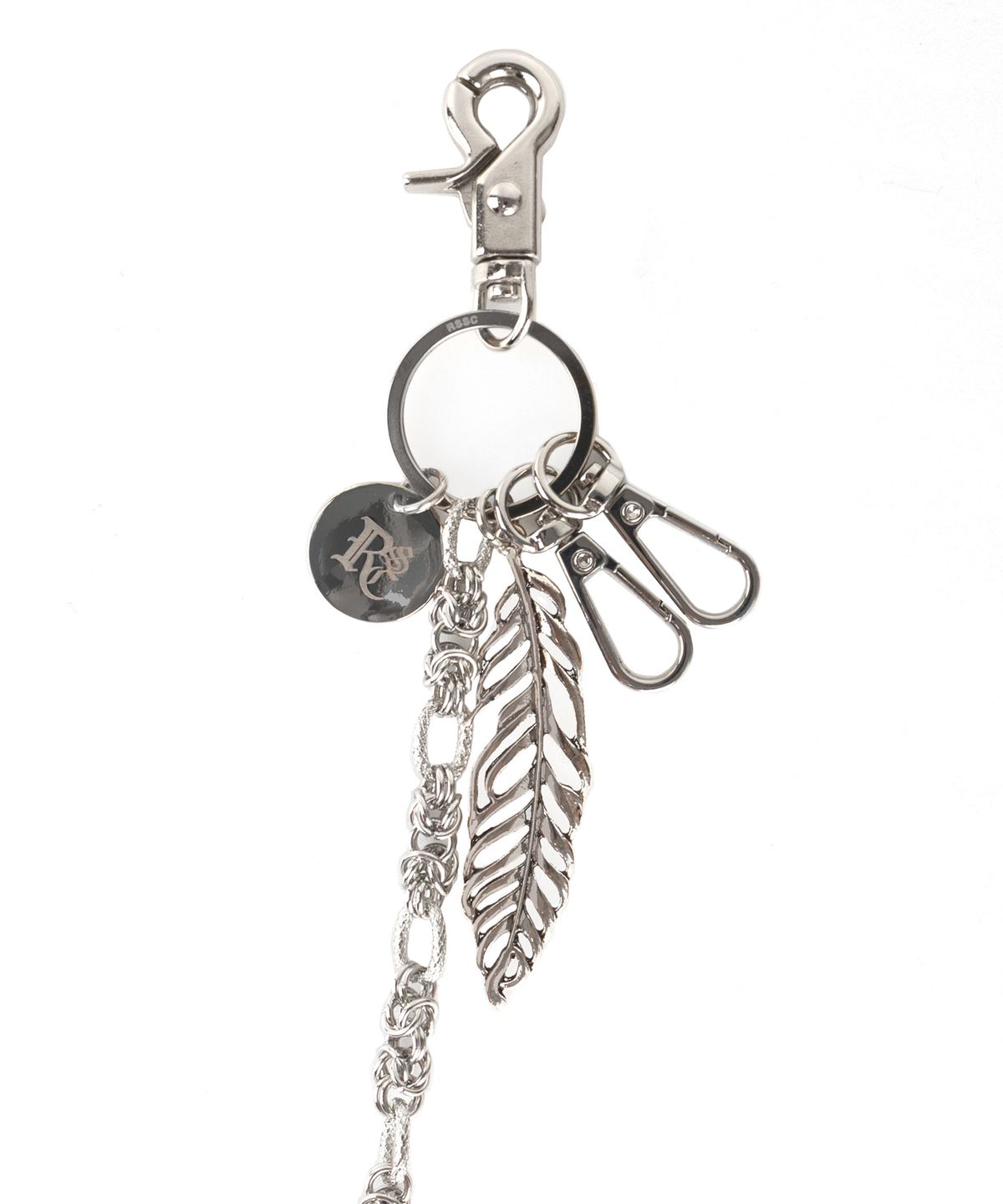 알에스에스씨(RSSC) SURGICAL STEEL 2WAY KEY CHAIN - SILVER