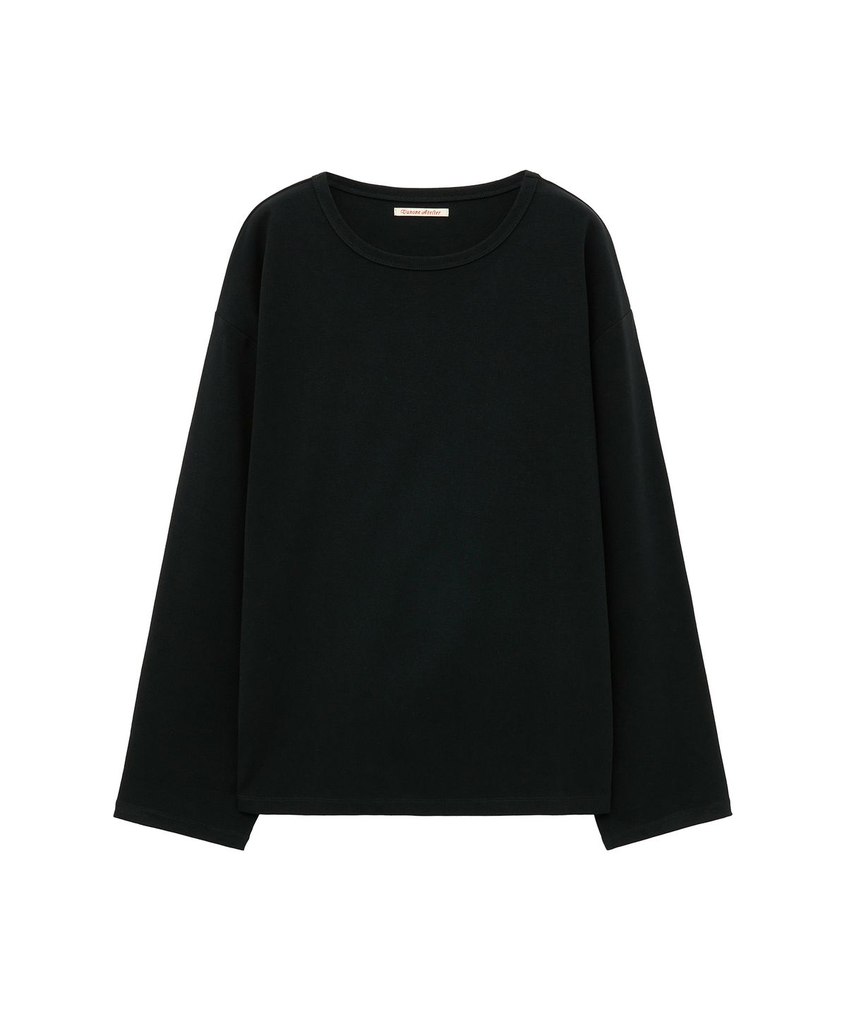 반원 아틀리에(VANONE ATELIER) A3553 에센셜 롱 슬리브_Black