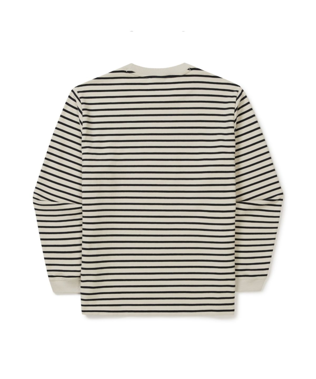 스노우피크 어패럴(SNOWPEAK APPAREL) 스트라이프 긴팔 티셔츠 (S25FMFTL12) Dark Charcoal