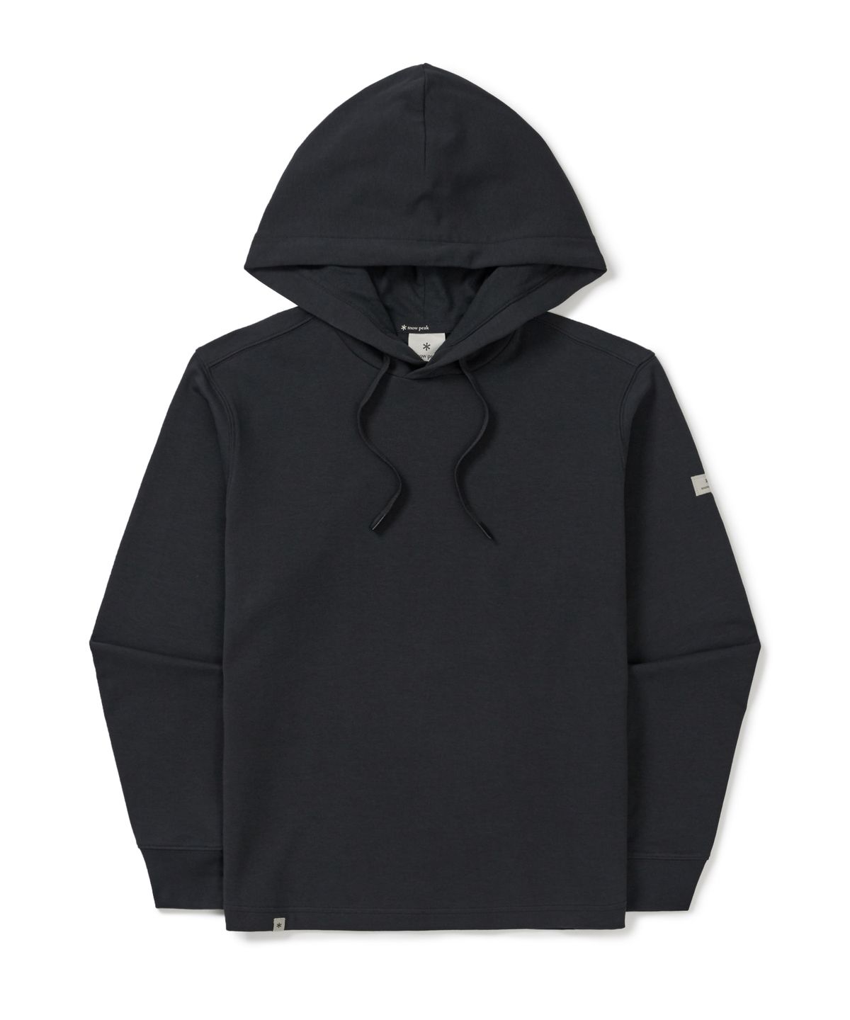 스노우피크 어패럴(SNOWPEAK APPAREL) 베이직 여성 세미크롭 후드 티셔츠 (S25FWFHD11) Dark Charcoal