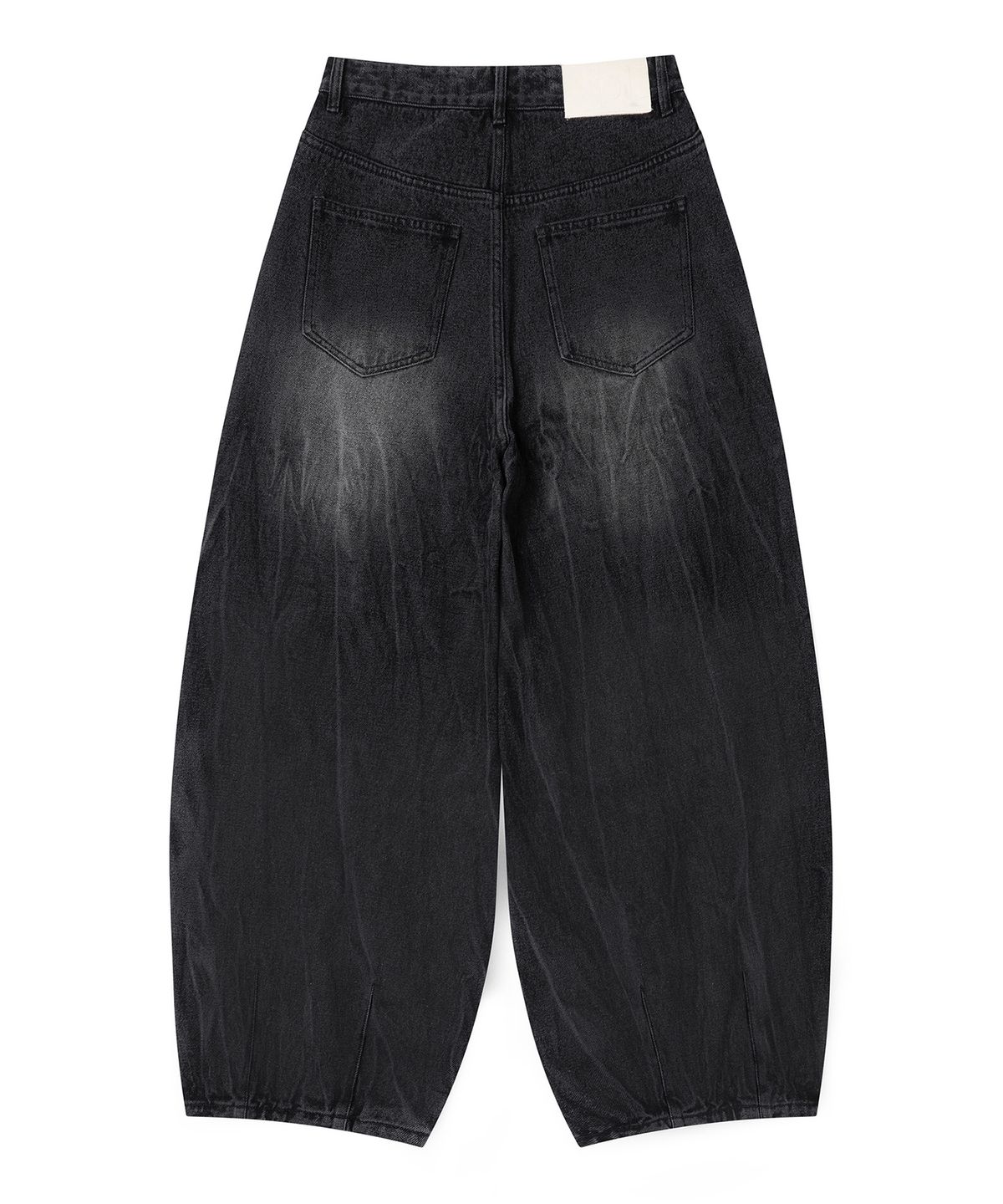 데케트(DECET) [크링클워싱]Balloon Wide Jeans DCPT055CRBlack