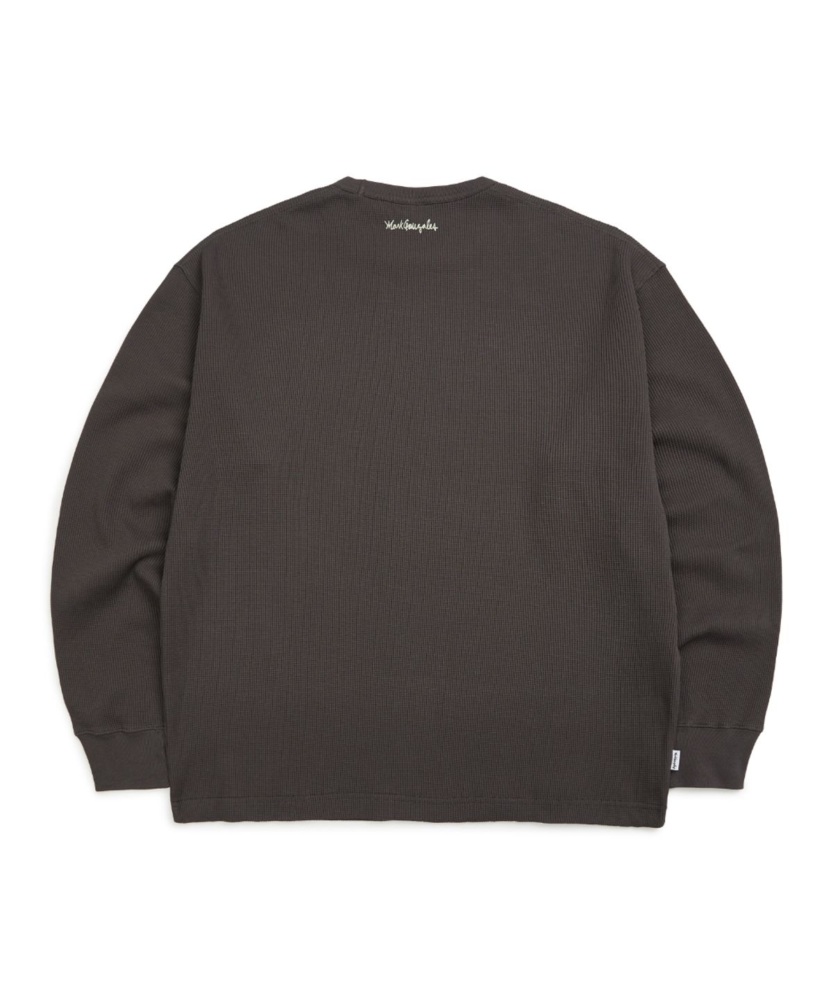 마크곤잘레스(MARK GONZALES) SHMOO MUST BE KIDDING 그래픽 와플 티셔츠 - CHARCOAL