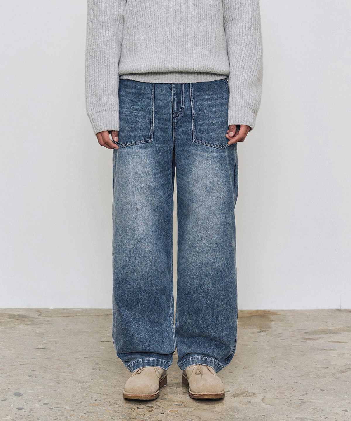 데케트(DECET) M35 Fatigue Pants DCPT065Blue