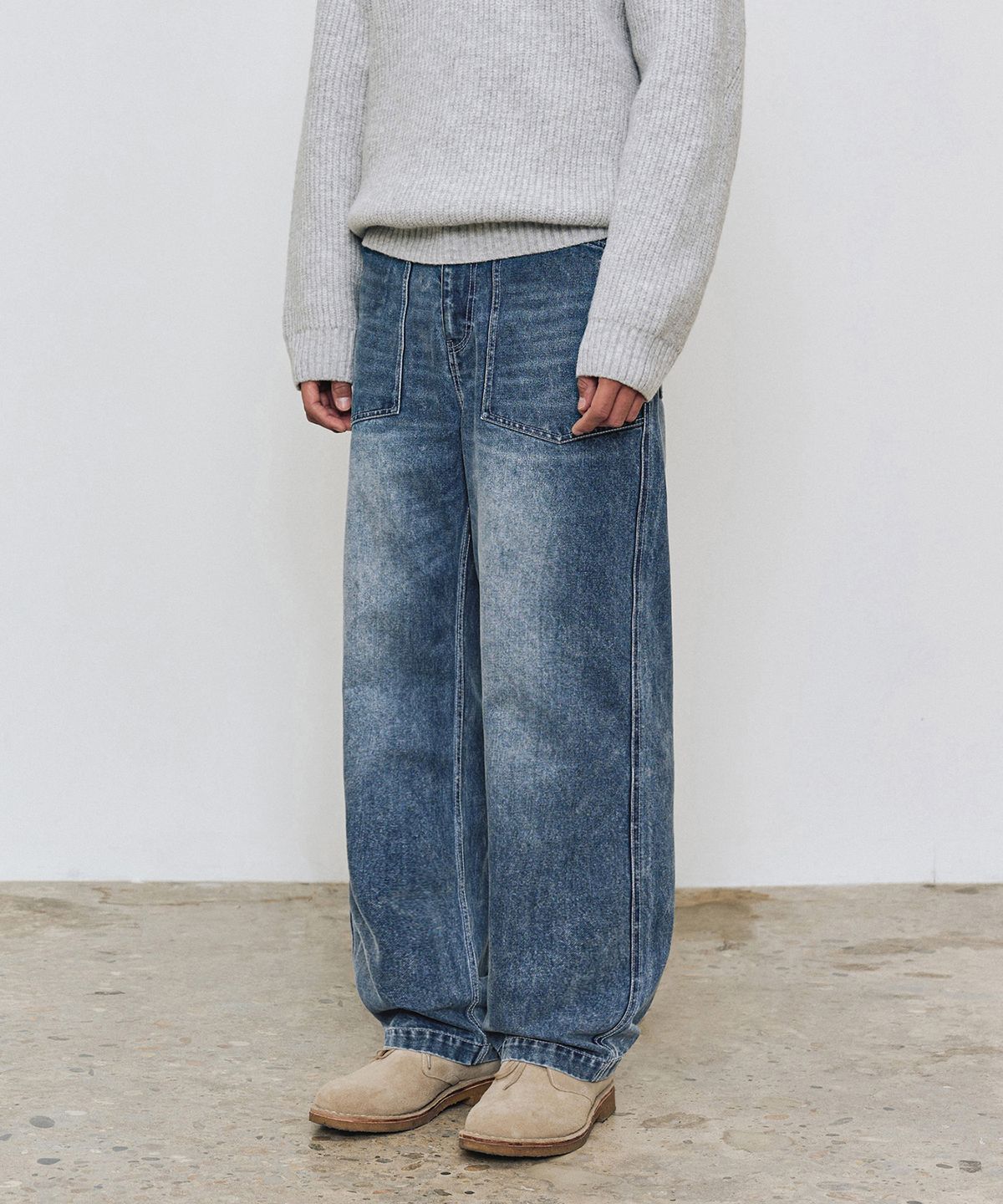 데케트(DECET) M35 Fatigue Pants DCPT065Blue
