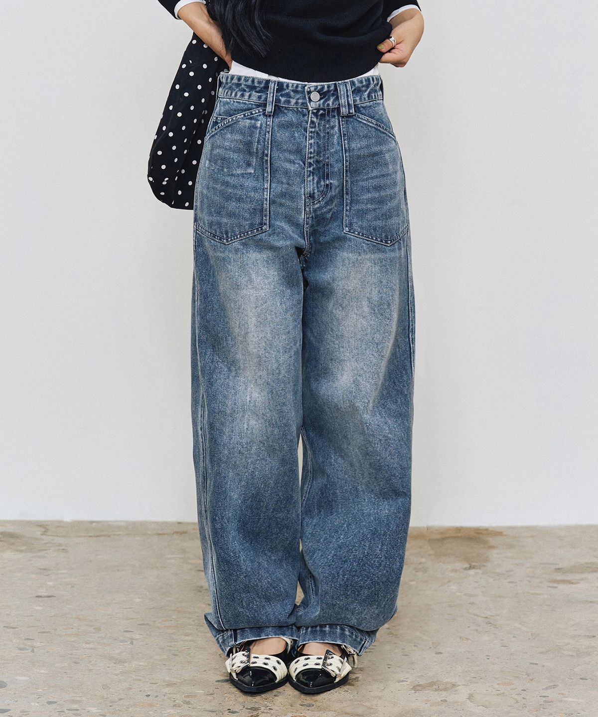 데케트(DECET) M35 Fatigue Pants DCPT065Blue