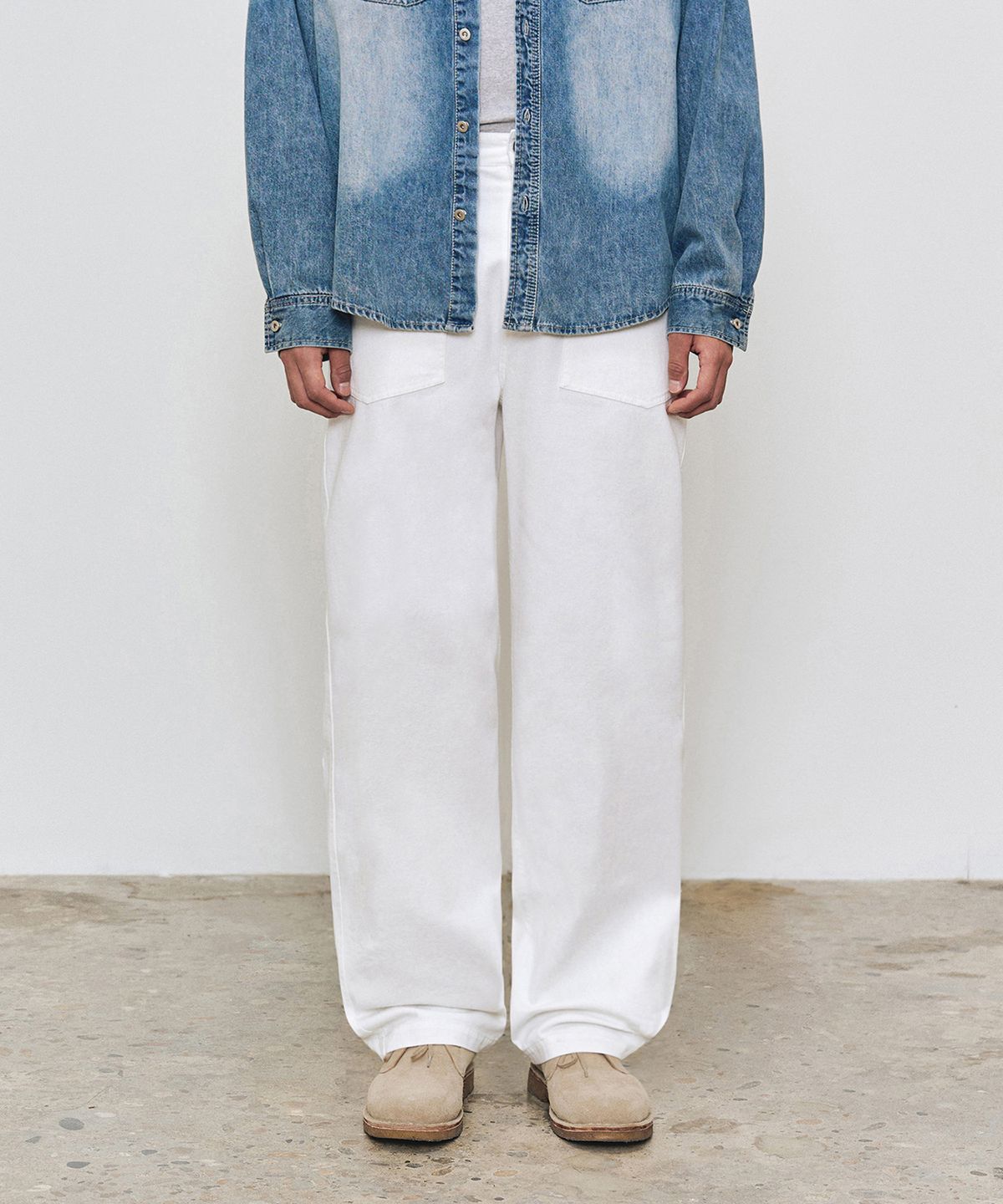 데케트(DECET) M35 Fatigue Pants DCPT065White
