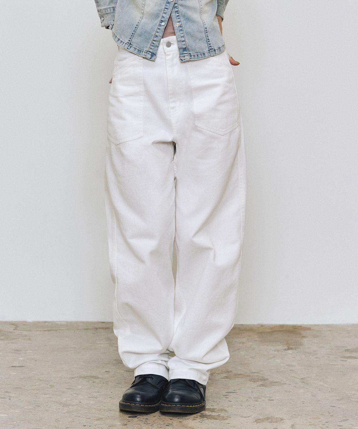 데케트(DECET) M35 Fatigue Pants DCPT065White