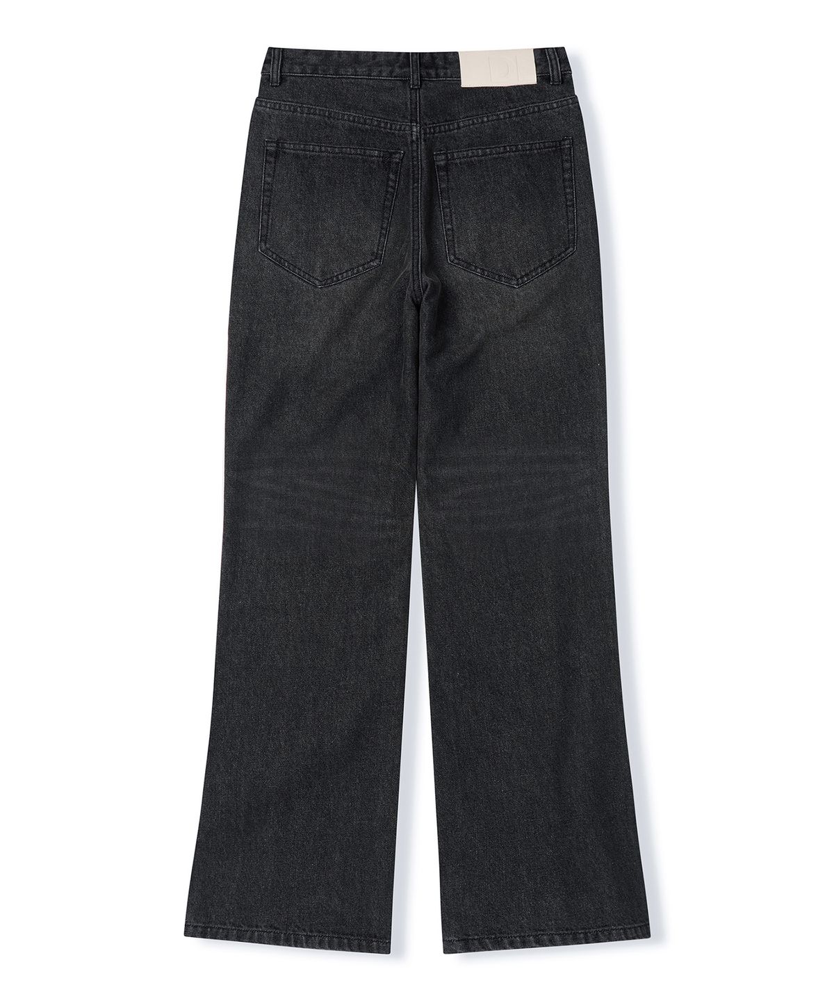 데케트(DECET) Loose Flared Jeans DCPT066Black
