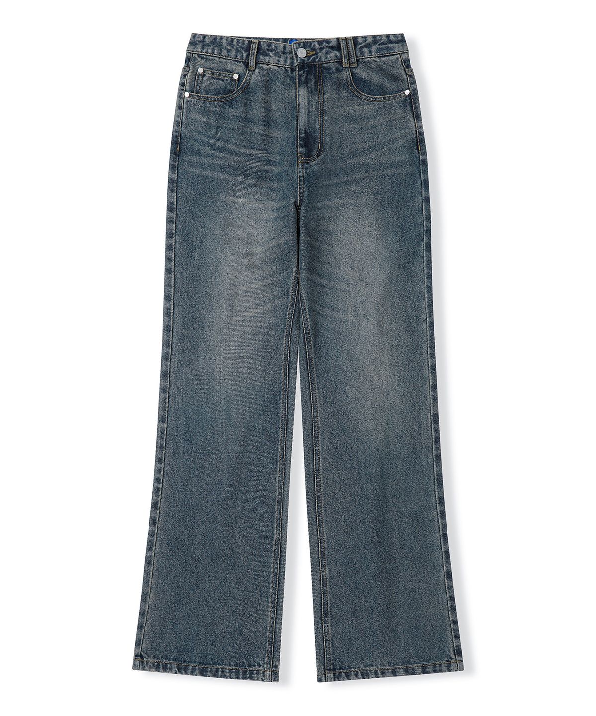 데케트(DECET) Loose Flared Jeans DCPT066Blue