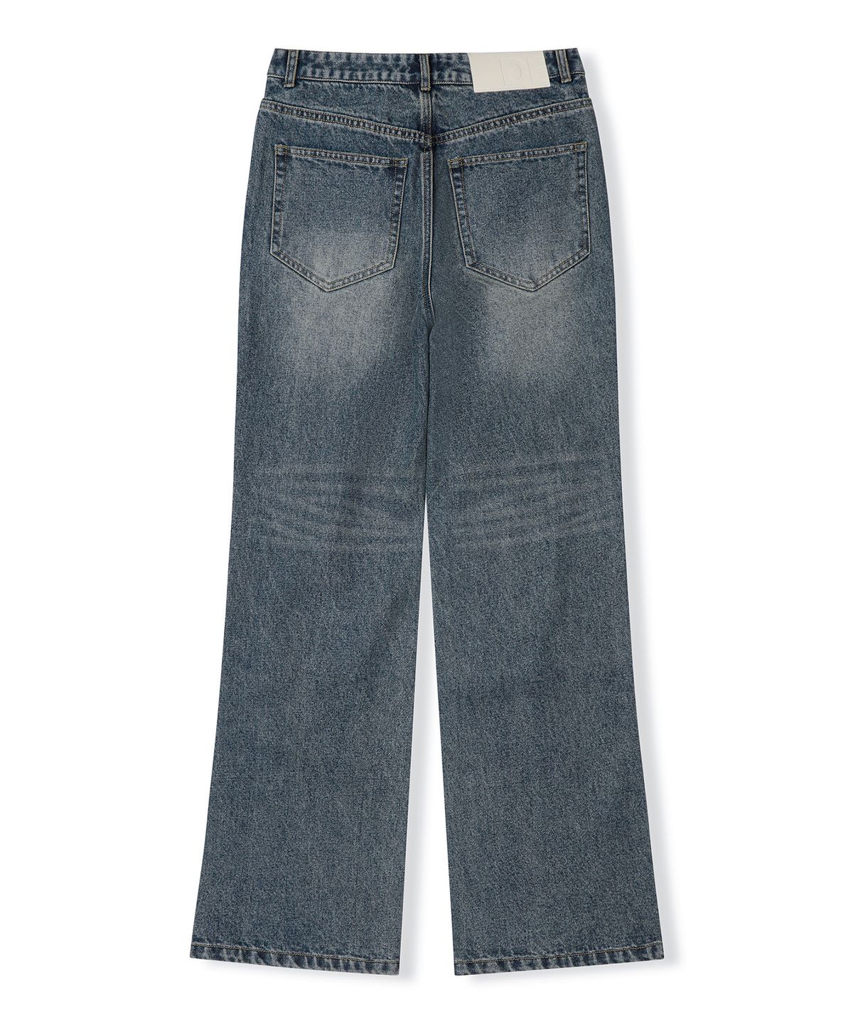 데케트(DECET) Loose Flared Jeans DCPT066Blue