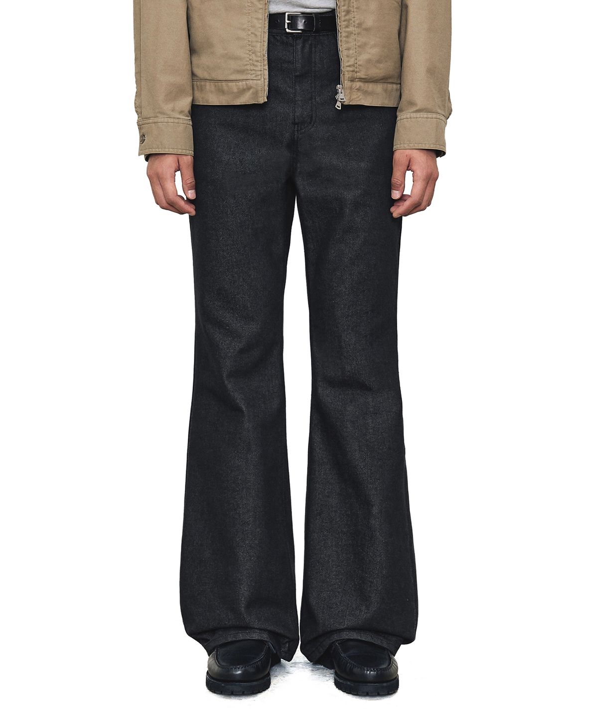 데케트(DECET) Loose Flared Jeans DCPT066CPBlack