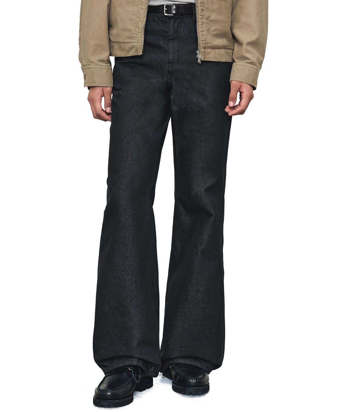 데케트(DECET) Loose Flared Jeans DCPT066CPBlack