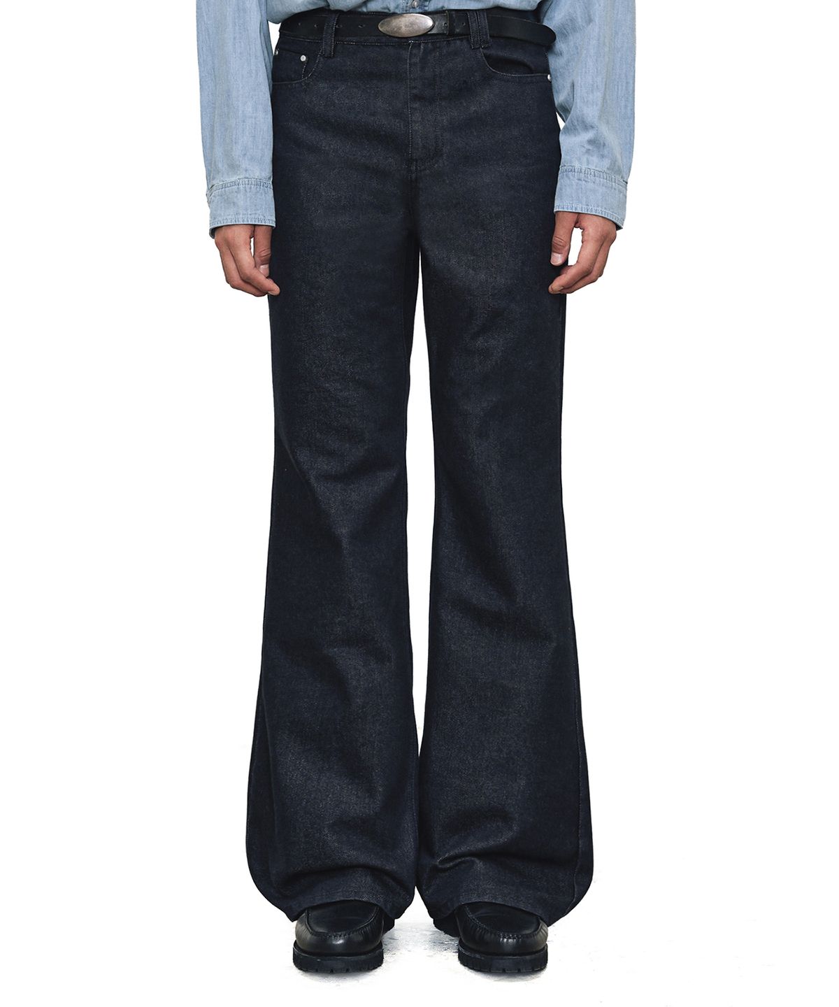 데케트(DECET) Loose Flared Jeans DCPT066CPIndigo