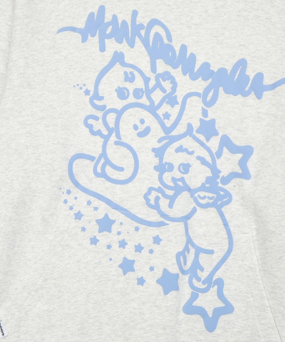 마크곤잘레스(MARK GONZALES) 엔젤 큐피트 그래픽 스웨트 후디 - M/OATMEAL