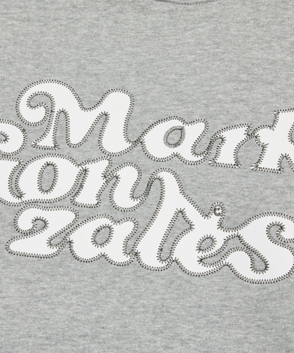 마크곤잘레스(MARK GONZALES) MG 아플리케 스웨트 후디 - M/GREY