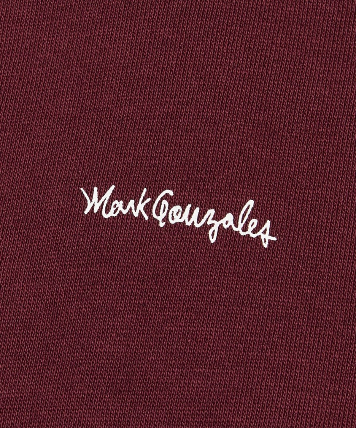 마크곤잘레스(MARK GONZALES) MG 아플리케 스웨트 후디 - BURGUNDY