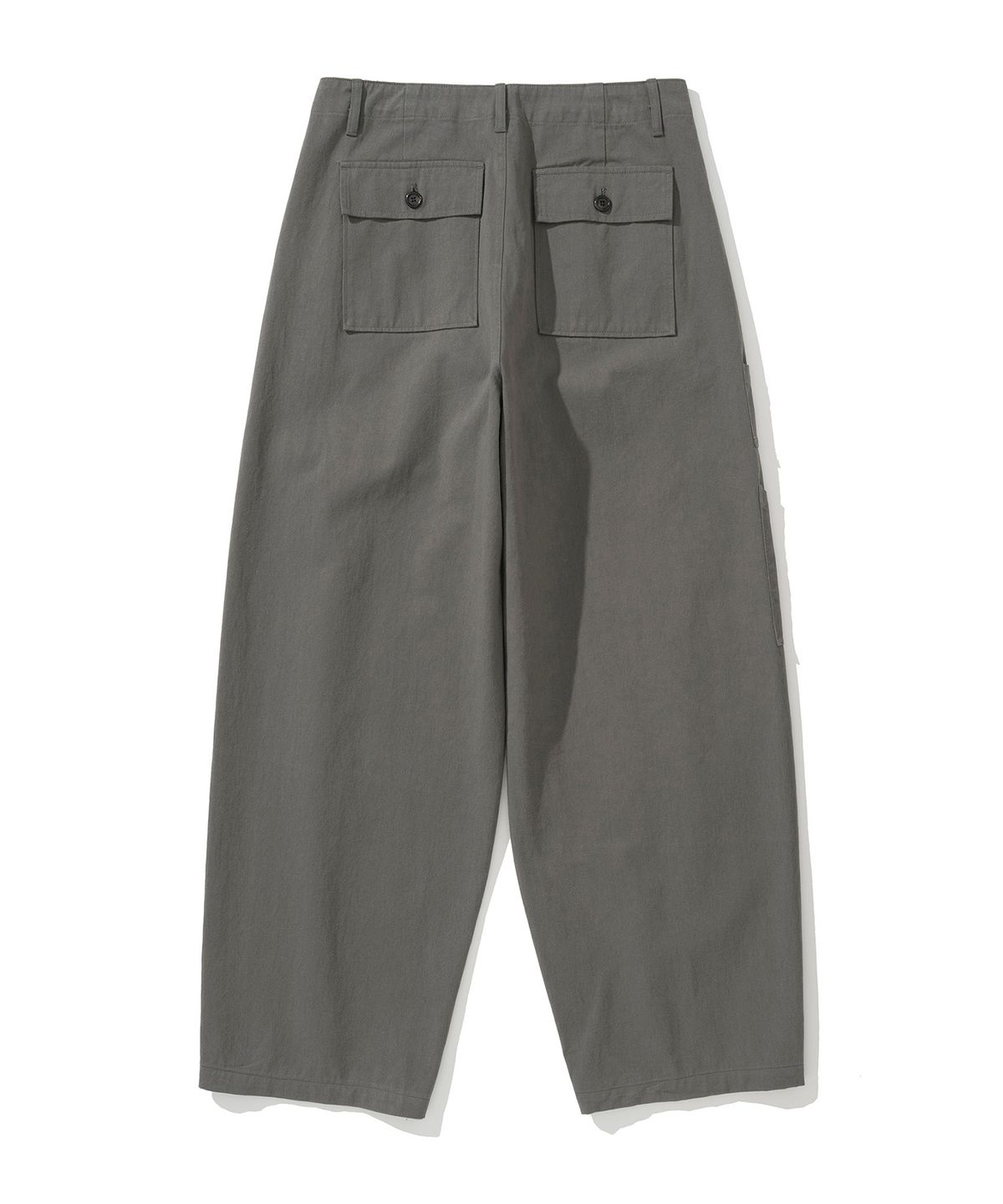 시도(SIIIIDO) FORD SD FRONT LINE CURVED COTTON PANTS #1