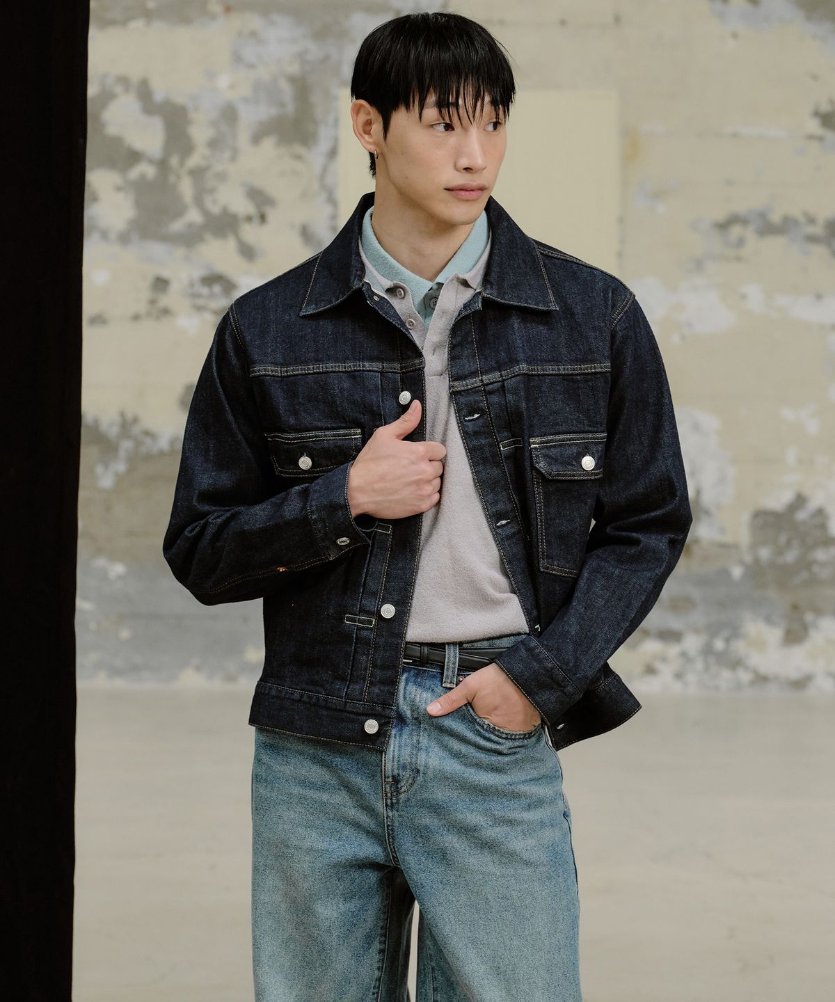 플랙(PLAC) TYPE-2 M30 SELVEDGE JACKET