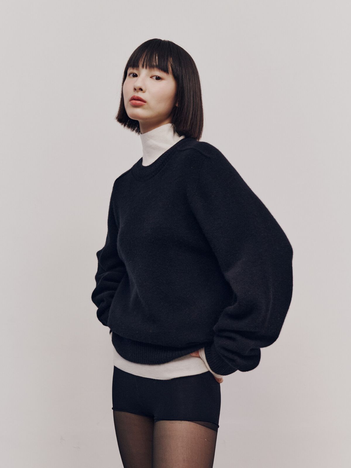 매기(MAGGIE) Signature Round Pullover (7color)