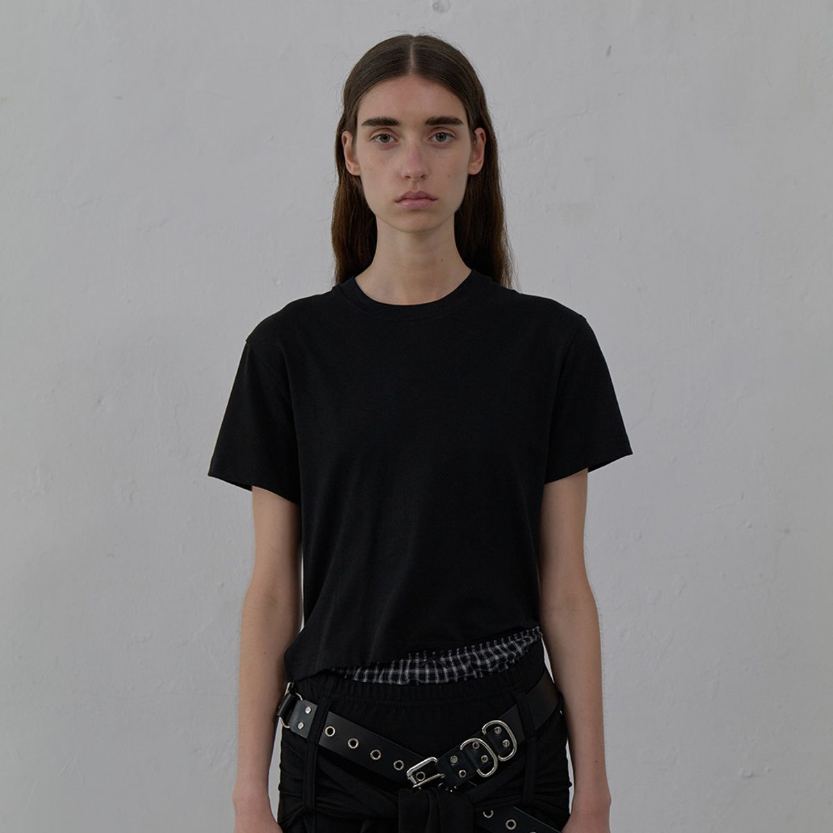 엘씨디씨티엠(LCDC™) TIED WAIST DRESS (BLACK)