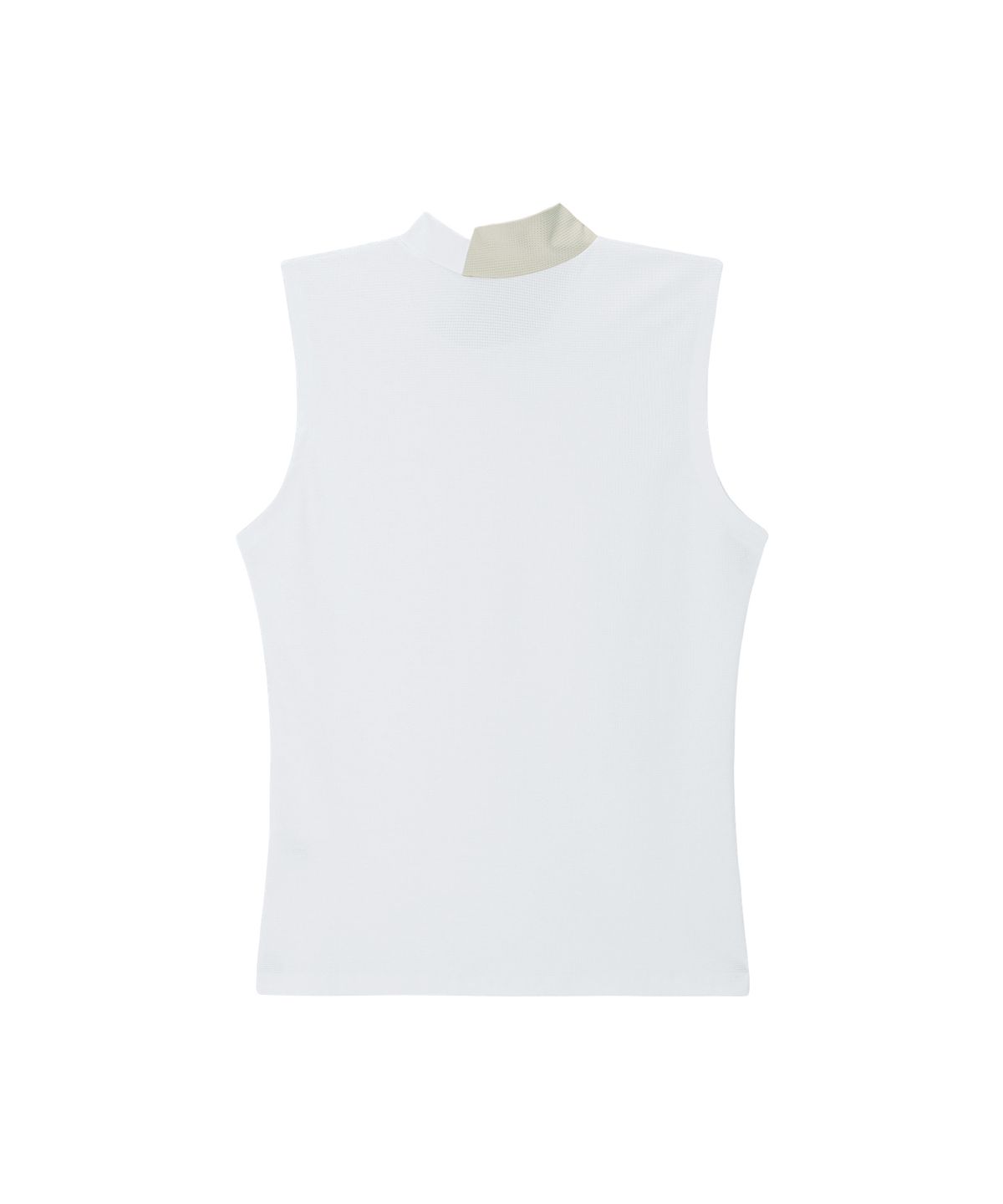 파이브아워스(5HOURS) AIRY MESH MOCK TOP _ WHITE
