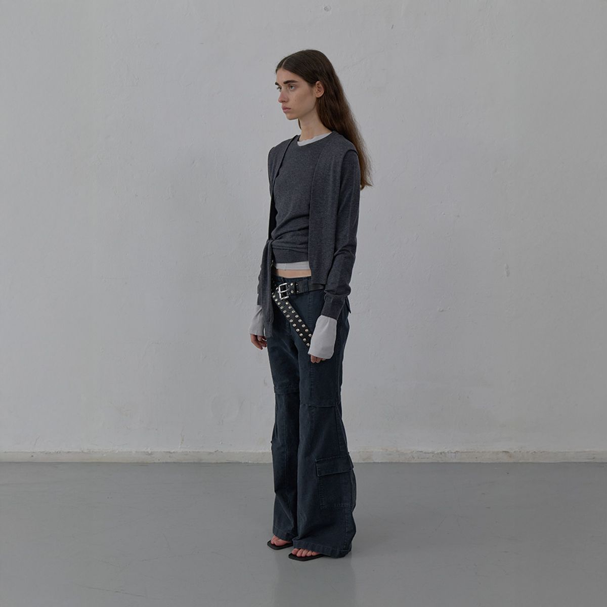 엘씨디씨티엠(LCDC™) POCKET DETAIL TROUSERS (DARK GREY)