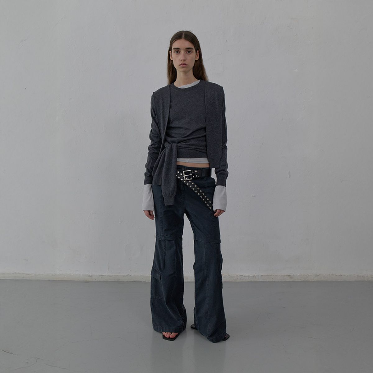 엘씨디씨티엠(LCDC™) POCKET DETAIL TROUSERS (DARK GREY)