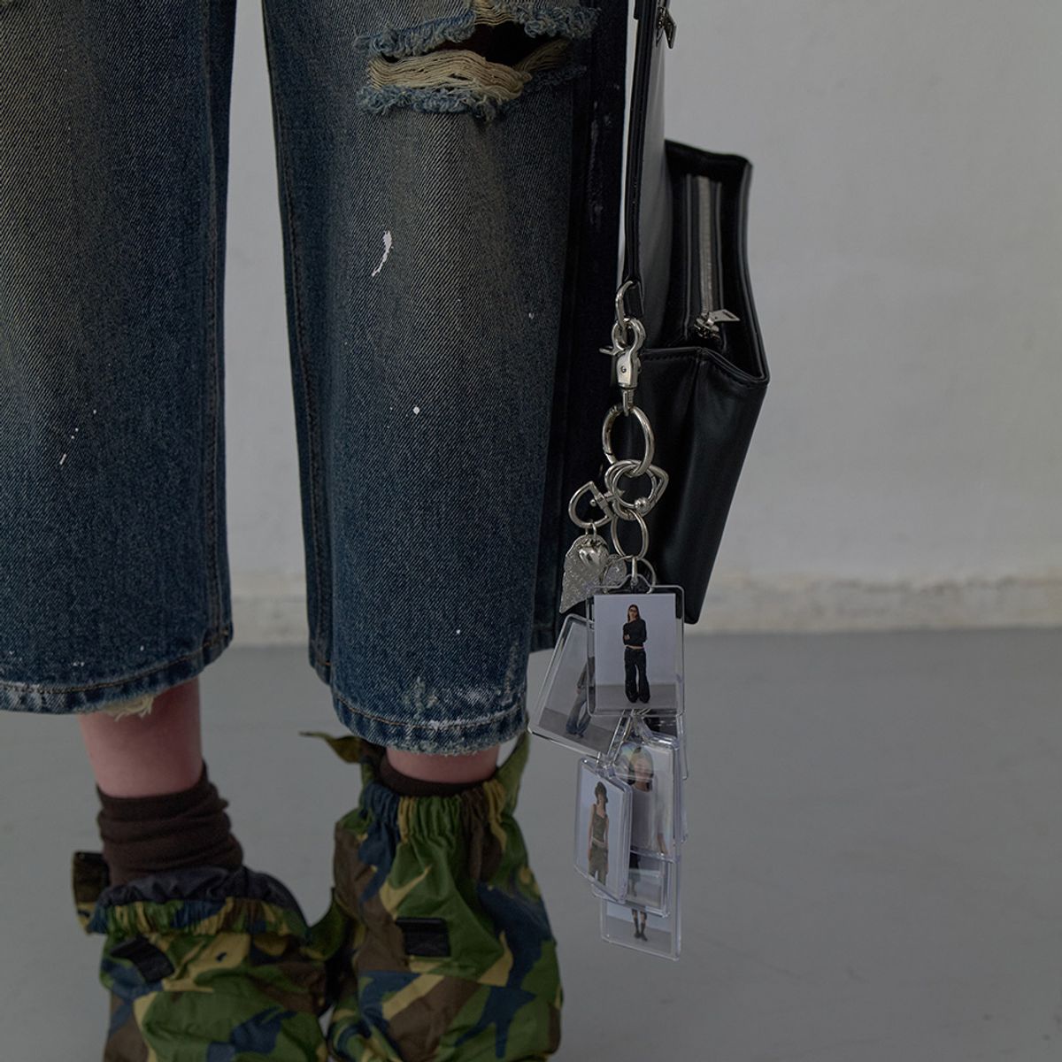 엘씨디씨티엠(LCDC™) TWO-WAY SQUARE BAG (BLACK)