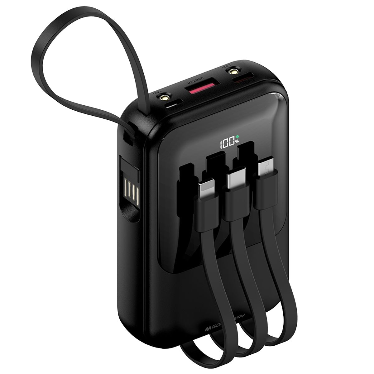 구스페리(GOOSPERY) 고속충전 일체형 미니 보조배터리 10000mAh PD 22.5W