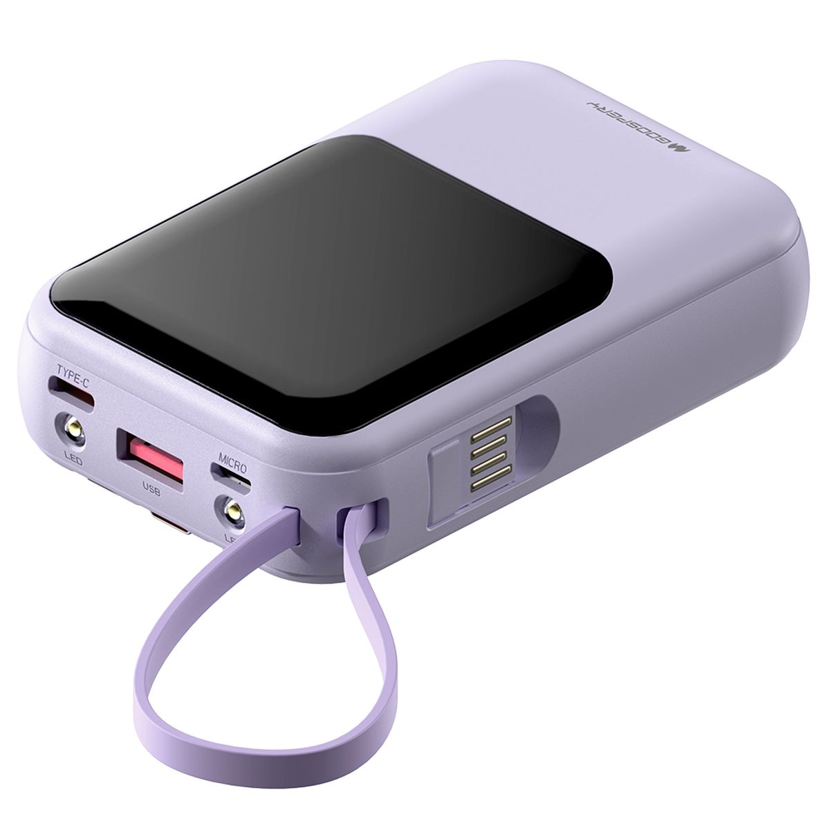 구스페리(GOOSPERY) 고속충전 일체형 미니 보조배터리 10000mAh PD 22.5W