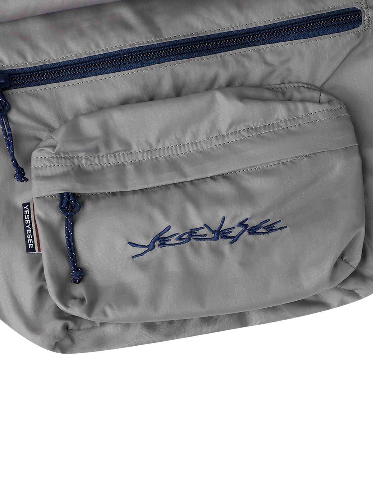 예스아이씨(YESEYESEE) Y.E.S Roll Top Cross Bag Grey
